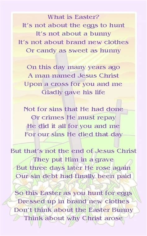 Captivating Easter Poems