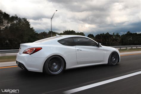 Genesis Coupe Velgen Wheels Vmb5 Matte Gunmetal