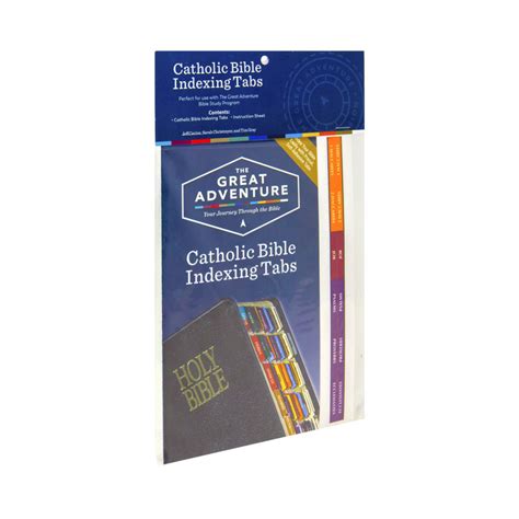 Bible Indexing Tabs Catholic Great Adventure Bible Covers And Tabs