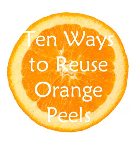 10 Ways To Use Orange Peels Healthy Natural