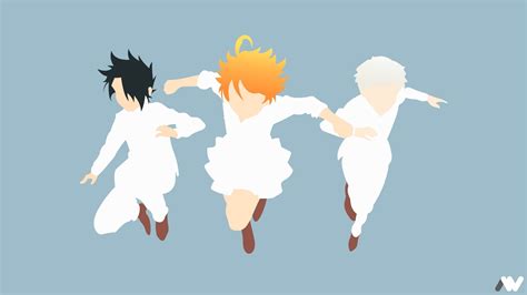 The Promised Neverland 4k Ultra Hd Wallpaper Hintergrund 3840x2160