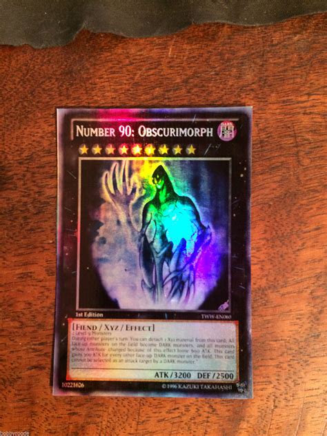 Yu Gi Oh Number 90 Obscurimorph Numero 90 Oscurimorfo Foil Orica