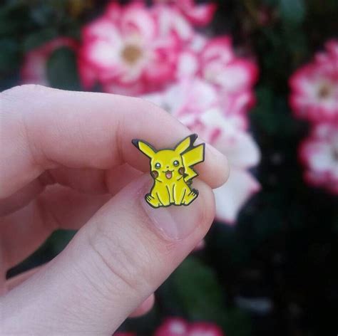 Tiny Pikachu Enamel Pin Etsy Enamel Pins Enamel Pin Etsy Cute Pins