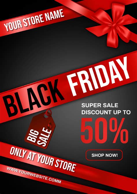 Black Friday Template Postermywall