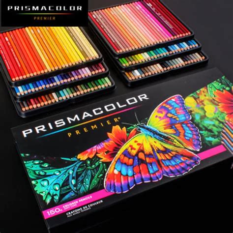 Prismacolor Premier Colored Pencils Set Presharpened 150 Colored