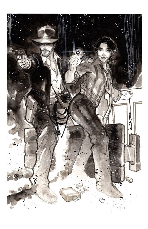 Indiana Jones & Marion Ravenwood - Raiders of the Last Ark by Uko Smith