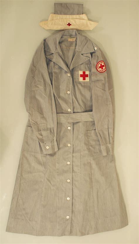 Full 1940s Red Cross Nurse S Uniform Vintage Nurse Red Cross Nurse Red Cross