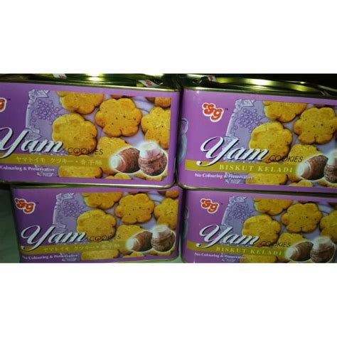 Biskuit Roti Keladi Yam Cookies Shopee Indonesia