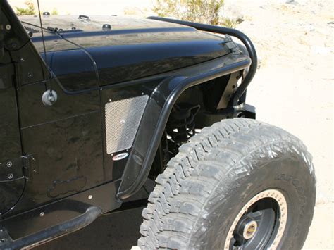Tjlj 6 Flare Front Tube Fenders Steel Genright Jeep Parts