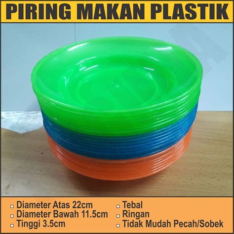 Jual piring keramik _ piring makan _ piring motif lusinan dengan harga rp9.500 dari toko online bintang wan ajo, kota bekasi. Jual Piring Makan Plastik Tebal Besar Murah Transparan ...