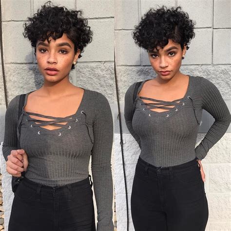 Straight, thick hair, which is dense or coarse, can look too poofy when having rebellious curly hair may be pain in the ass, but not. Pin em Hair and beauty