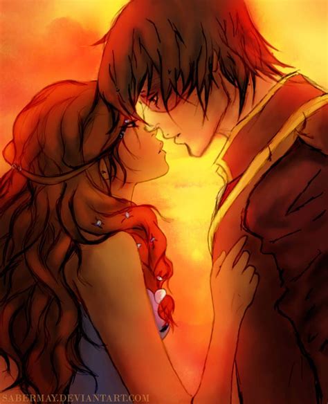 First Kiss Zutara By Sabermay Zutara Avatar The Last Airbender Kiss And Romance