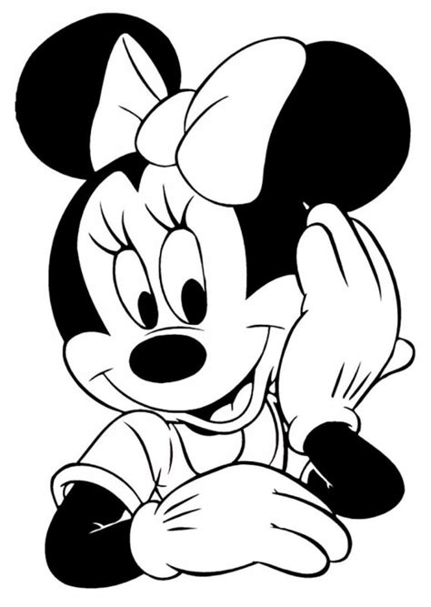 Desene Cu Minnie Mouse De Colorat Imagini și Planșe De Colorat Cu