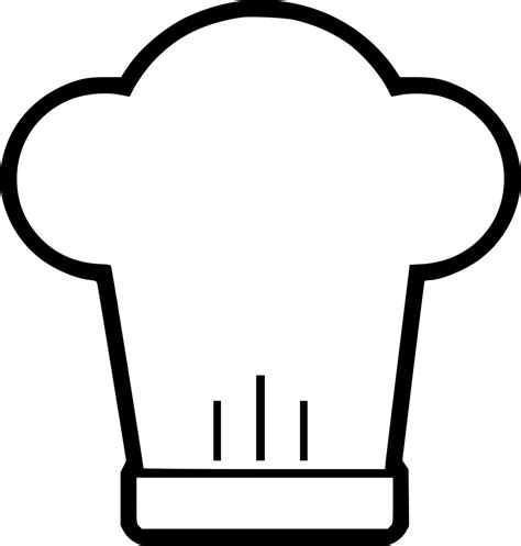 Chef Hat Svg Png Icon Free Download (#481099) - OnlineWebFonts.COM
