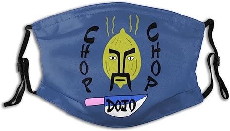Chop Chop Dojo Mask Adult Reusable Wind And Dust Proof Face With Filter