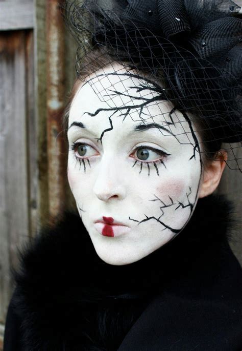Porcelaindollsforsale Face Painting Halloween Doll Face Paint