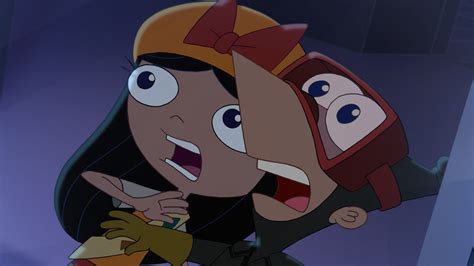 Image Isabella And Phineas Screams Together Phineas And Ferb