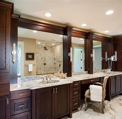 Custom bathroom mirrors to your exact size. 20 Inspirations Large Framed Bathroom Wall Mirrors ...