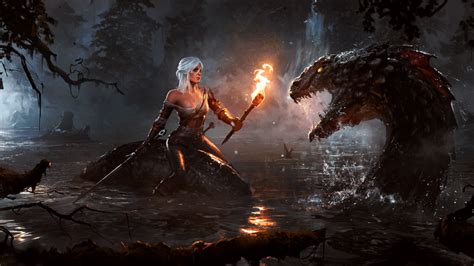 The Witcher Ciri Wallpapers Hd Desktop And Mobile Backgrounds