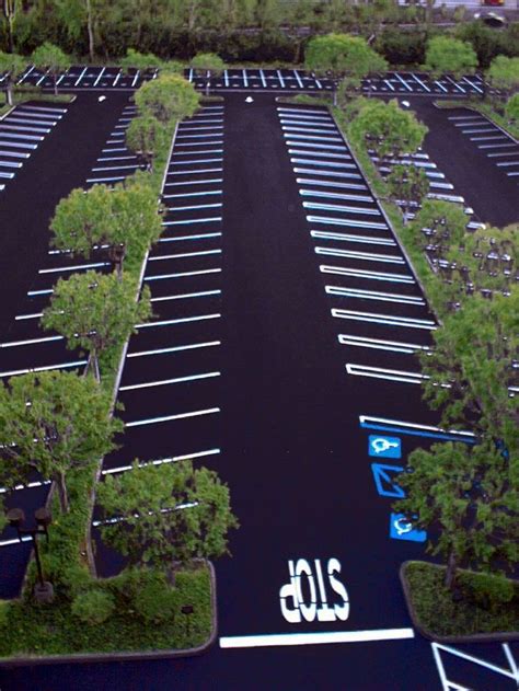 Repainting Your Parking Lot Makes Your Property Look Newer And Well