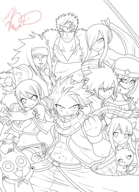 Fairy Tail Coloriage Fairy Tail Coloriage Manga Dessin Fairy Tail