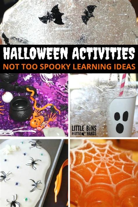 Halloween Activities For Kids Halloween Learning Ideas