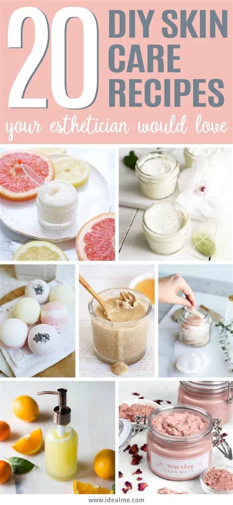 20 Diy Skin Care Recipes Your Esthetician Would Love Ideal Me