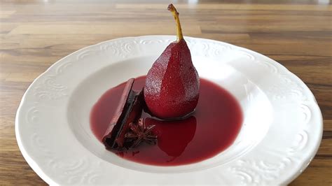 Poached Pears In Red Wine Recipe World Wines Review