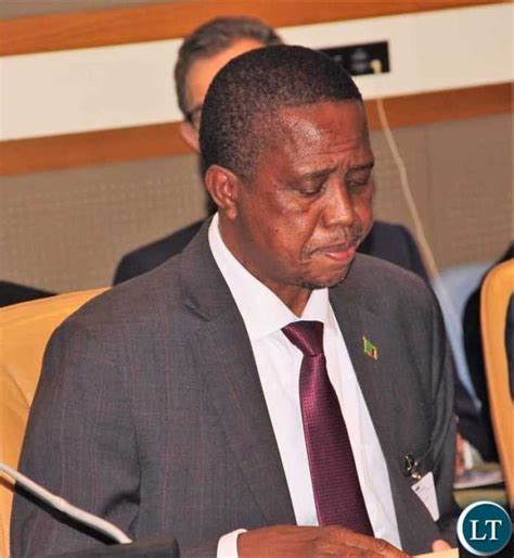Zambia President Edgar Lungu Lobbies For The Creation Of An African Fund