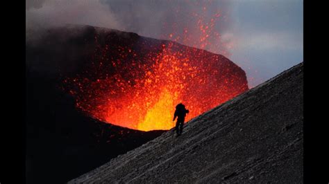 Volcano Eruption At Close Range Iceland Eyjafjallajökull Volcano