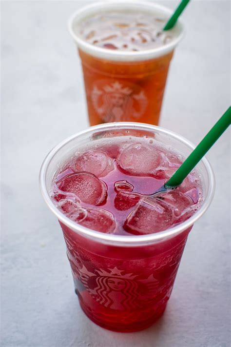 This Guide To Starbucks Iced Tea Shows You Their Complete Iced Tea Menu