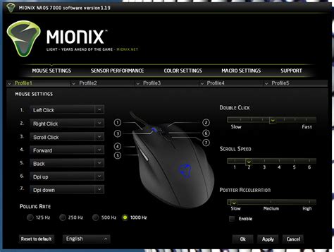 Mionix Naos 7000 Optical Gaming Mouse Review