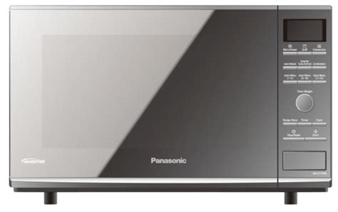 Panasonic 27 Litre Flatbed Microwave Oven Stainless Steel