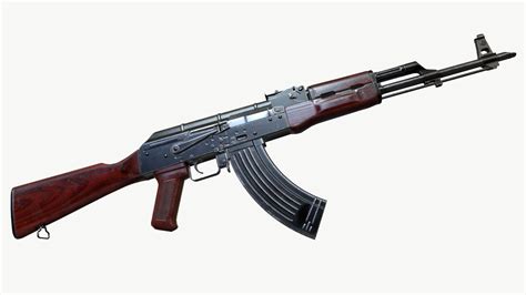 Akm Automatic Rifle Ak 47 3d Model