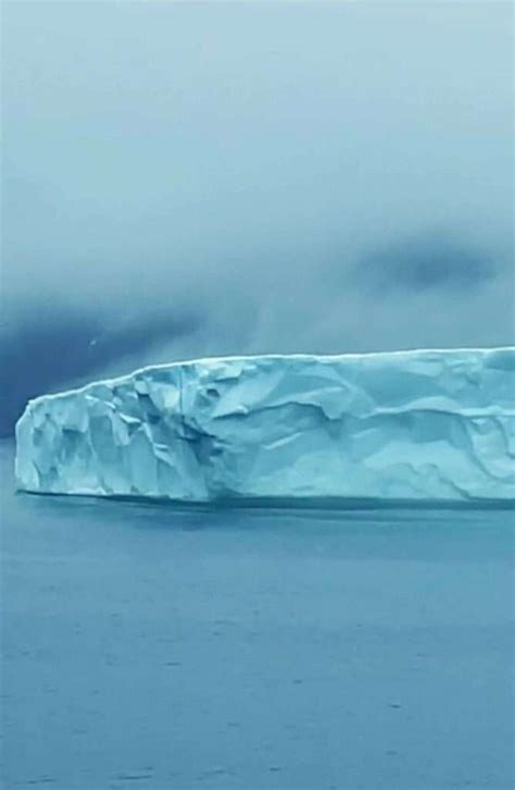 Astonishing Sight Of Giant Iceberg Off Canadian Coast