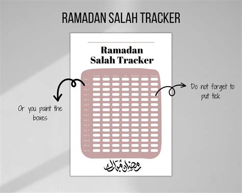 Ramadan Printable Planner Ramadan Planner PDF Muslim Daily Etsy