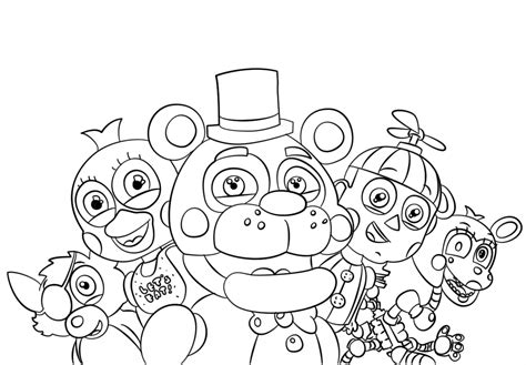 Explore 623989 free printable coloring pages for your kids and adults. Animatronics coloring pages to download and print for free