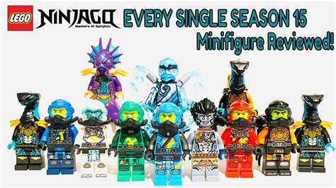 Every Lego Ninjago Season 15 Minifigure Reviewed Youtube