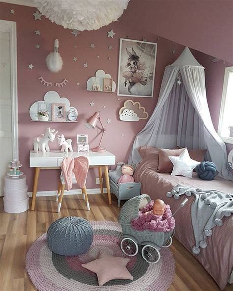 46 Lovely Girls Bedroom Ideas Trendehouse Kid Room Decor Girl Room