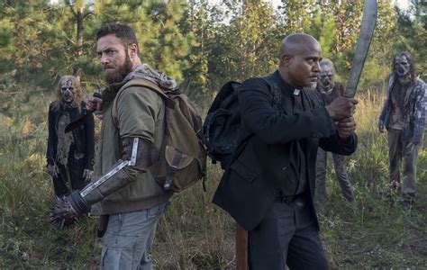 ‘the Walking Dead Season 10 Episode 19 Recap Gabriel And Aaron Hunt