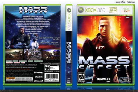 Mass Effect Xbox 360 Box Art Cover By Roboross