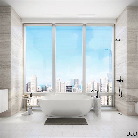 New Yorks Bathroom Javier Wainstein Cgarchitect Architectural