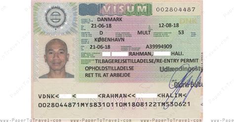 Original passport and old passports, if any. « Schengen Visa for Denmark (Re Entry Permit) 2018 ...