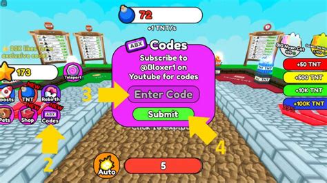 1 Tnt Every Second Codes September 2023 Pro Game Guides