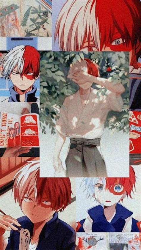 Fondos de pantalla para todos aquellos que son amantes de las series de anime más populares. todoroki lockscreen | Tumblr #wallpaper #wallpaper # ...