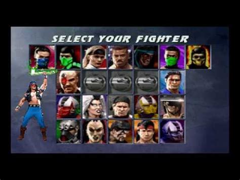Ultimate Mortal Kombat 3 Saturn NightwolfTAS YouTube