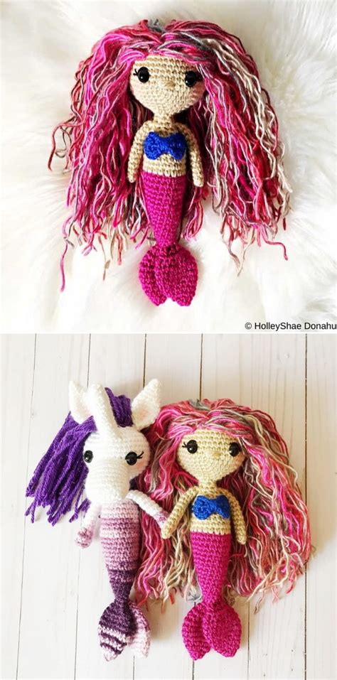 My Lovely Mermaid Set Free Crochet Pattern Weave Crochet