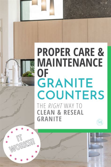 Proper Care And Maintenance Of Granite Countertops Simple Home