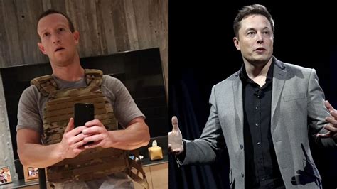 Both Guys Are Dead Serious Mark Zuckerberg And Elon Musk Are Ready