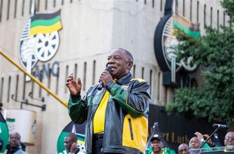 President cyril ramaphosa addressed the nation from the union buildings in pretoria on sunday evening following an increase in coronavirus cases in south africa. South Africa President Cyril Ramaphosa vows to purge ANC ...